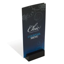 Prism Table Menu Holder