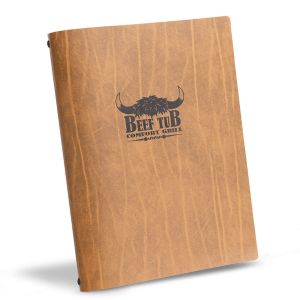 Texas Leather Menus